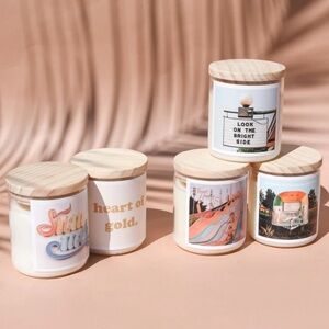 Commonfolk artistic photography Handmade Soy Coconut Candle from Australia